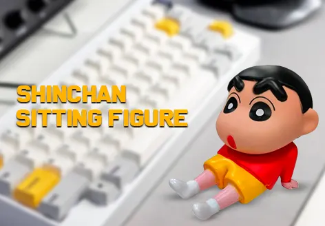 Shinchan Sitting Figure