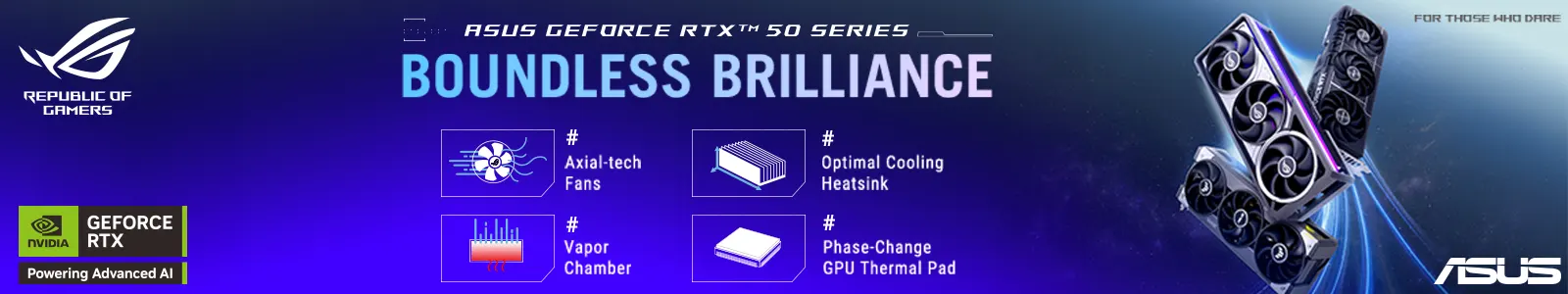Asus Geforce RTX 50 series Graphics Card